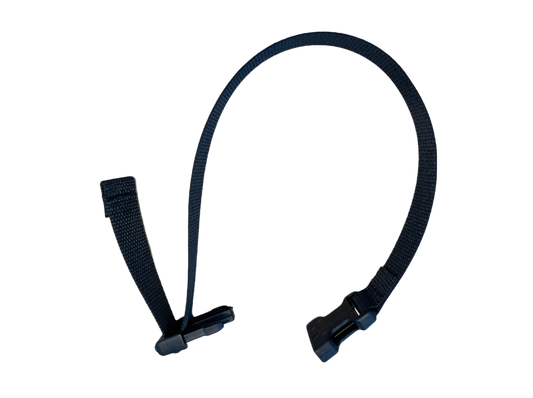 Click buckle for bow fixing backstay Black