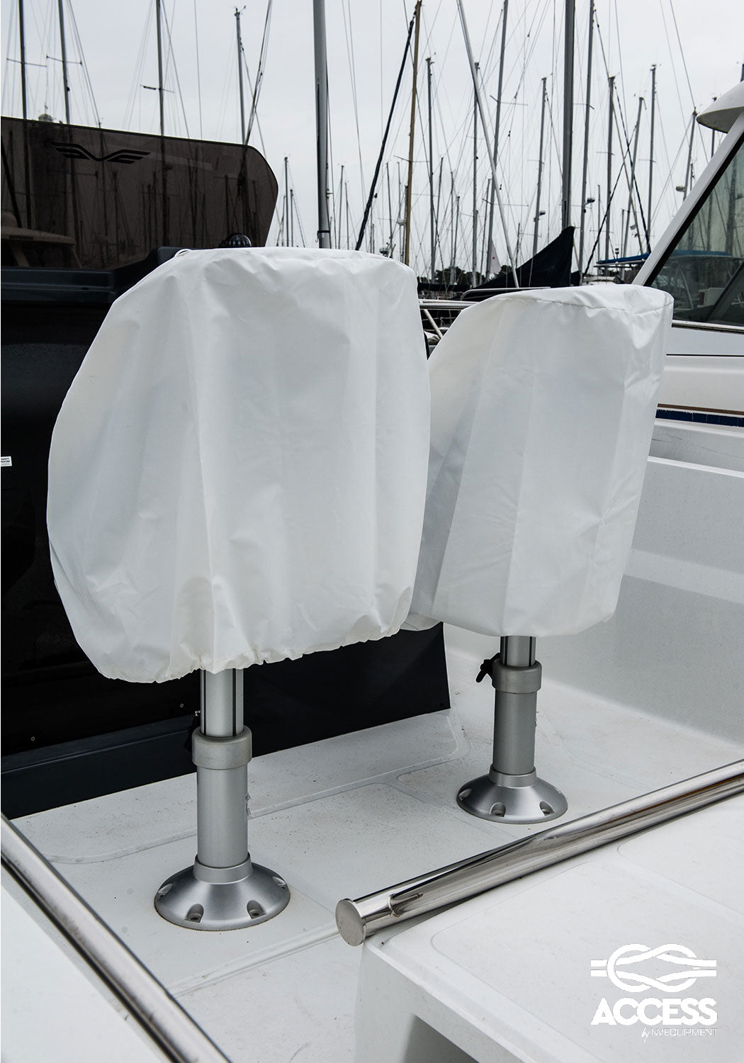 seat cover motorboat steering console