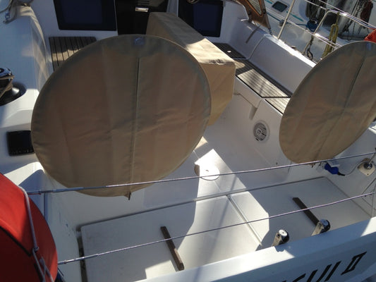 Steering wheel guard sailboat T-top